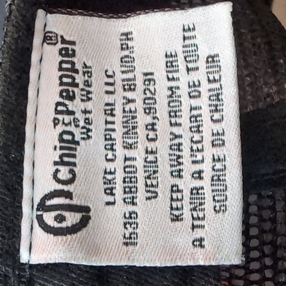 Chip & Pepper Wet Gear Ape Back/White Snapback Trucker Hat. - Picture 8 of 9